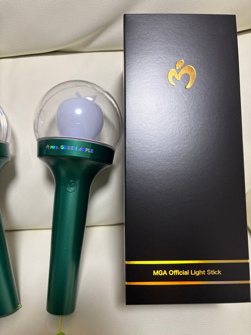 美品】MGA Official Light Stick グリーン 2個セット