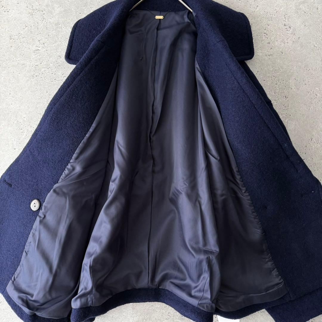 近年✨コラージュガリャルダガランテ 圧縮ウールコート ネイビー