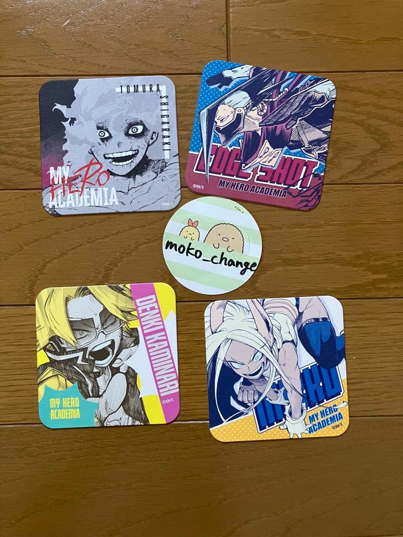 僕のヒーローアカデミア 原画展 アートコースター バラ売り可 - メルカリ