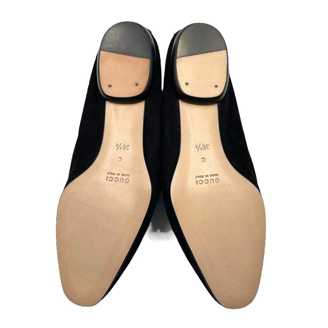 《未使用品》GUCCI グッチ ホースビット ビットモカシン ゴールド金具 黒系