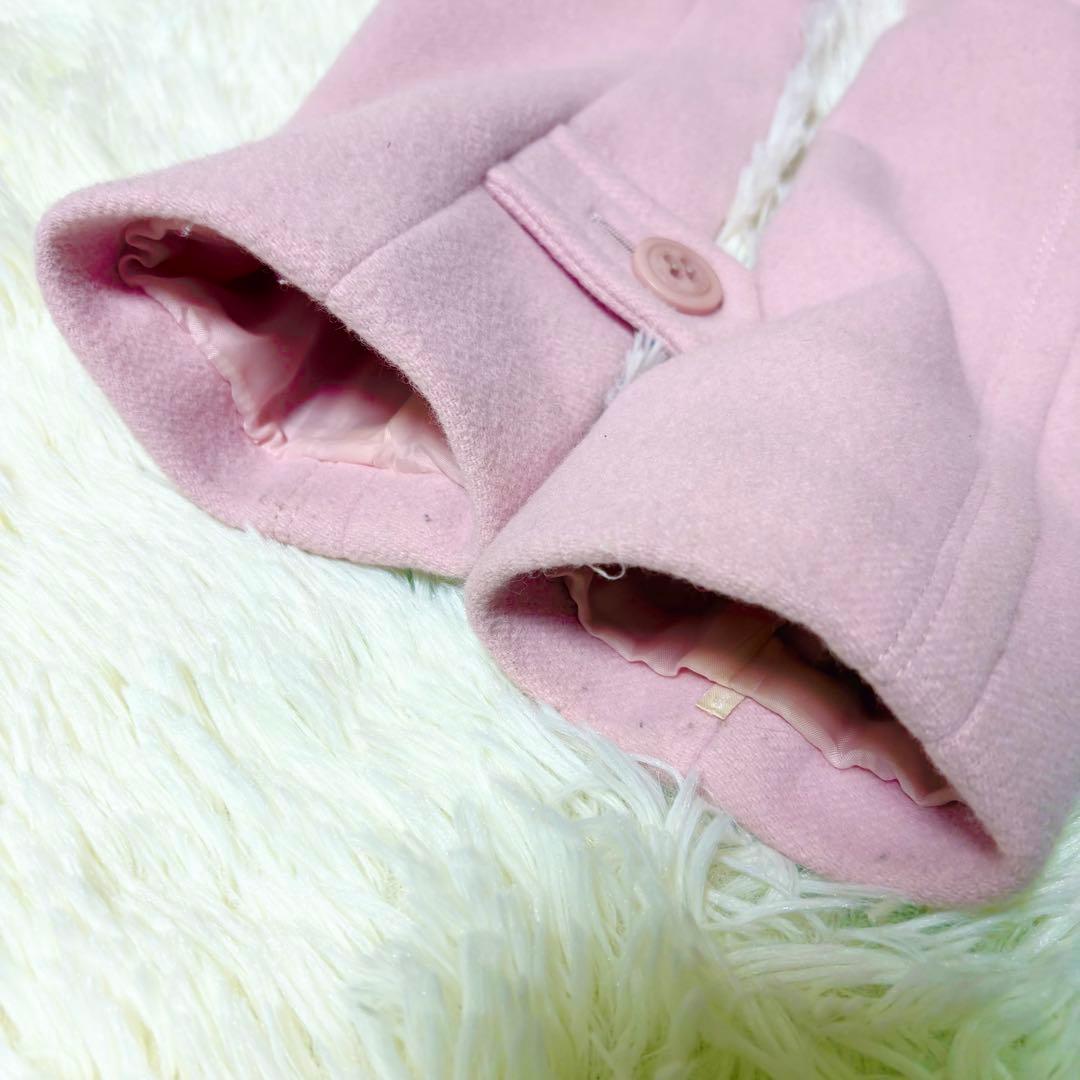 モア様リクエスト✨バーバリーブルーレーベル ピンク カシミヤ混