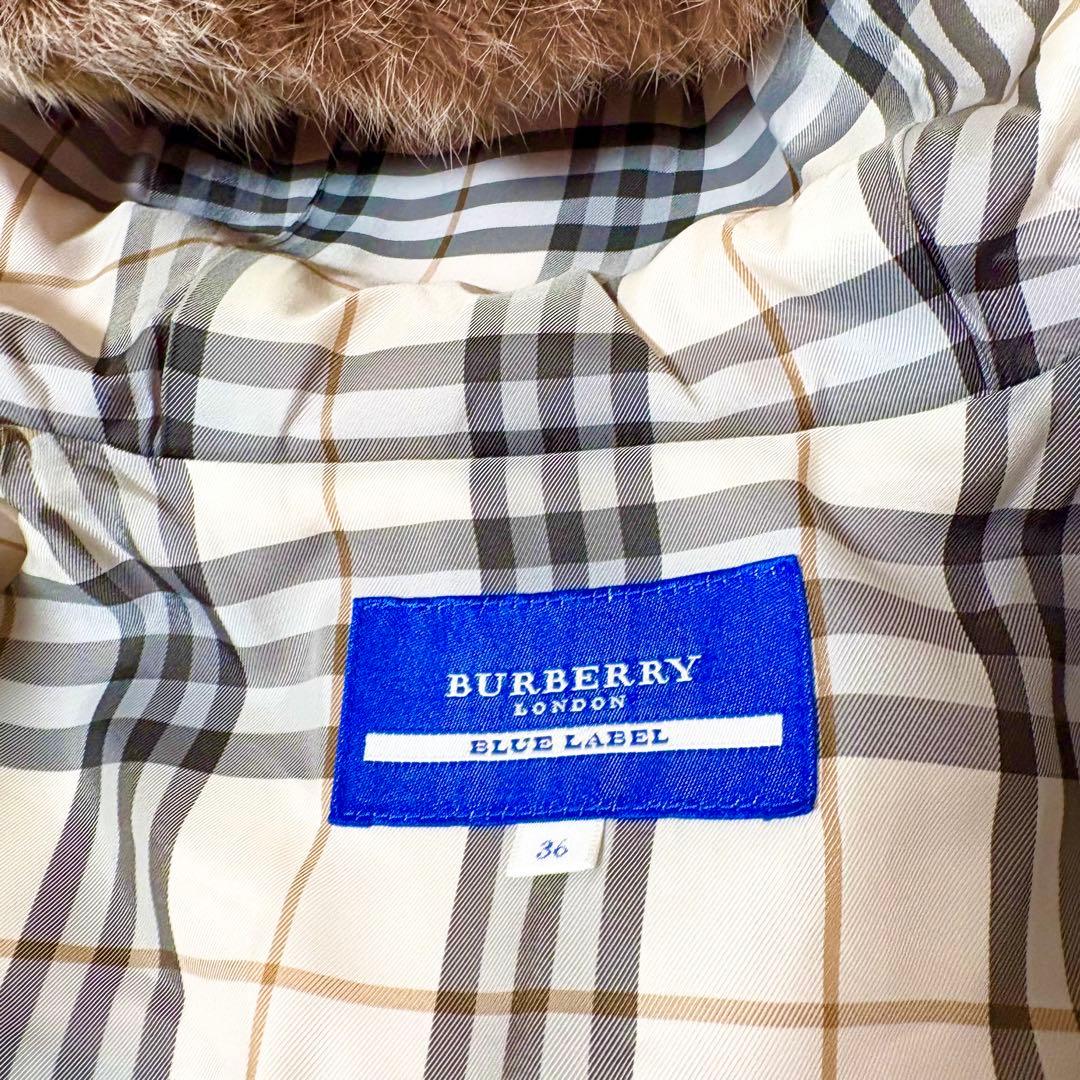 モア様リクエスト✨バーバリーブルーレーベル ピンク カシミヤ混