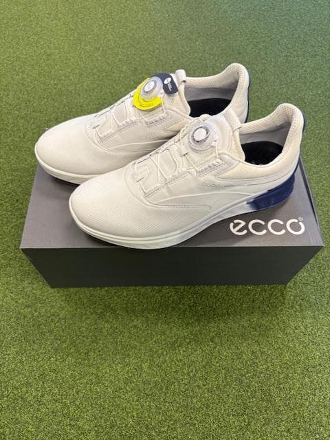 エコー S-THREE 102954-60616 ゴルフシューズ ホワイト 新品 ecco（エコー） 【大特価！】エコー ゴルフシューズ エス スリー ボア