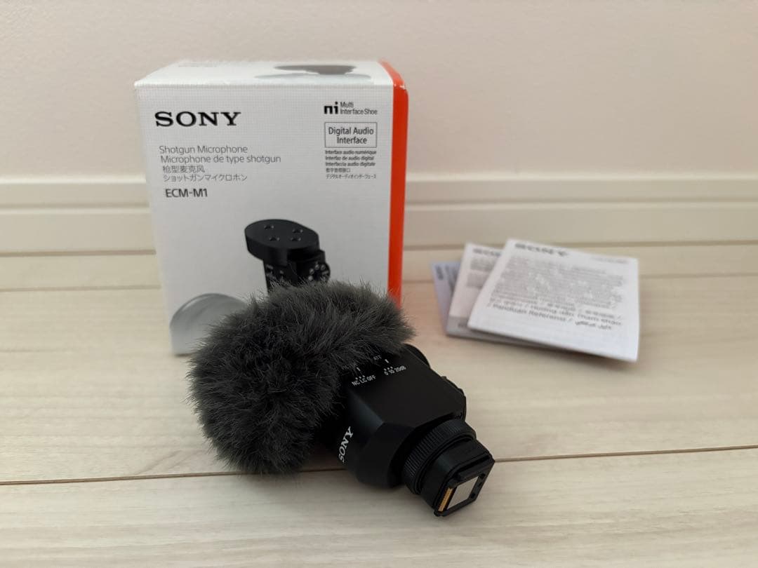 SONY ECM-M1 ショットガンマイクロホン SONY ECM-M1 ショットガンマイクロホン 新品｜フジヤカメラ