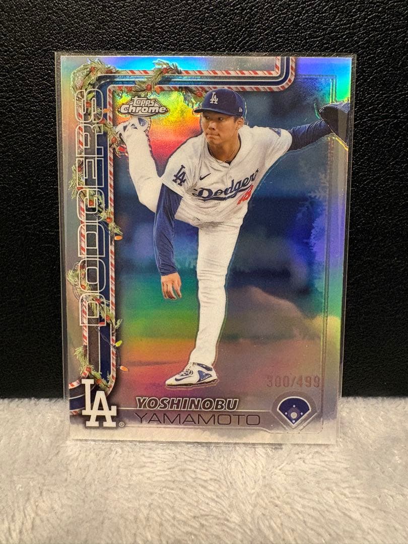 499枚限定 2025 Topps Holiday 山本由伸 パラレル キリ番 - メルカリ