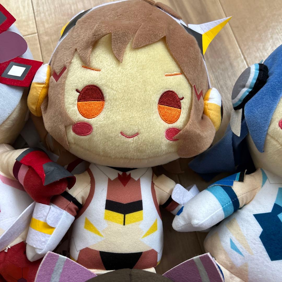 戦姫絶唱シンフォギアAXZ デフォルメXLぬいぐるみ 6点セット - メルカリ