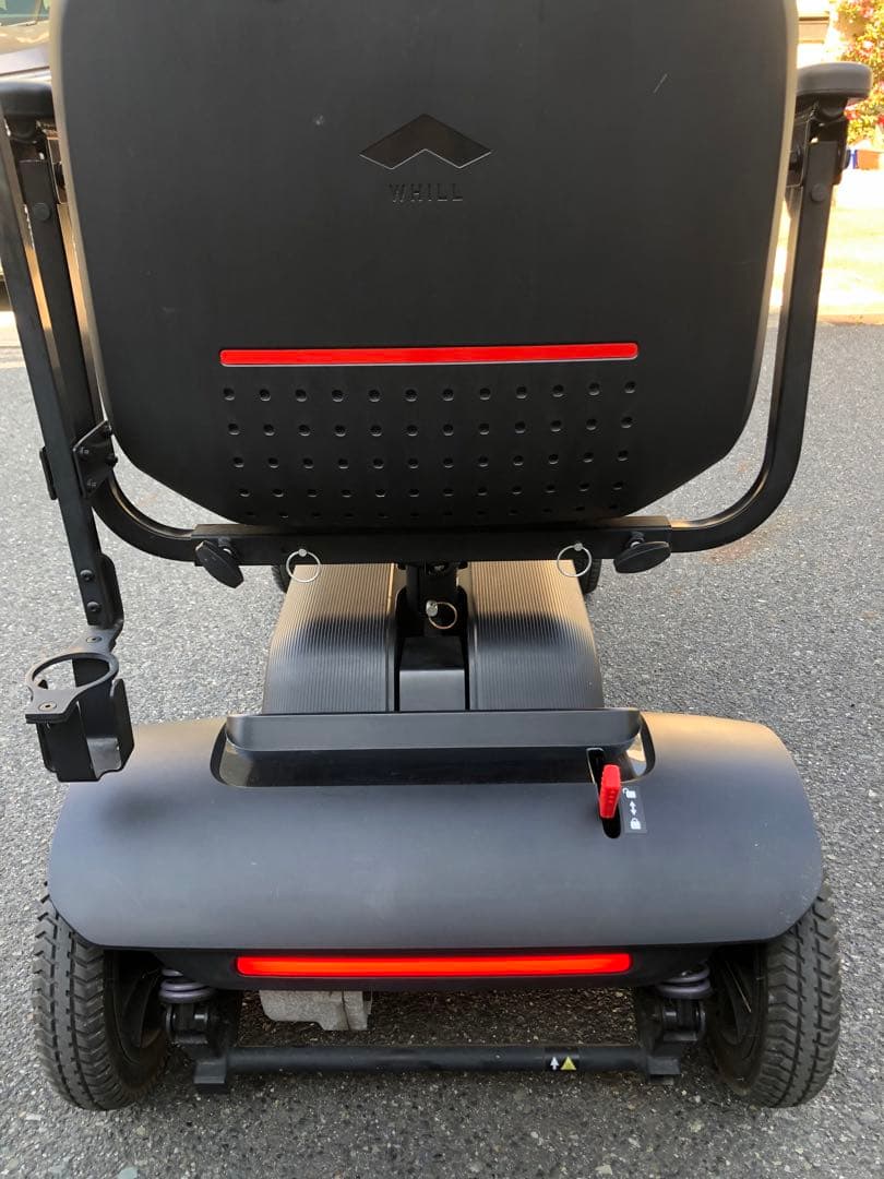 WHILL Model S 4輪スクーター 電動車いす 赤色 フルオプション - メルカリ