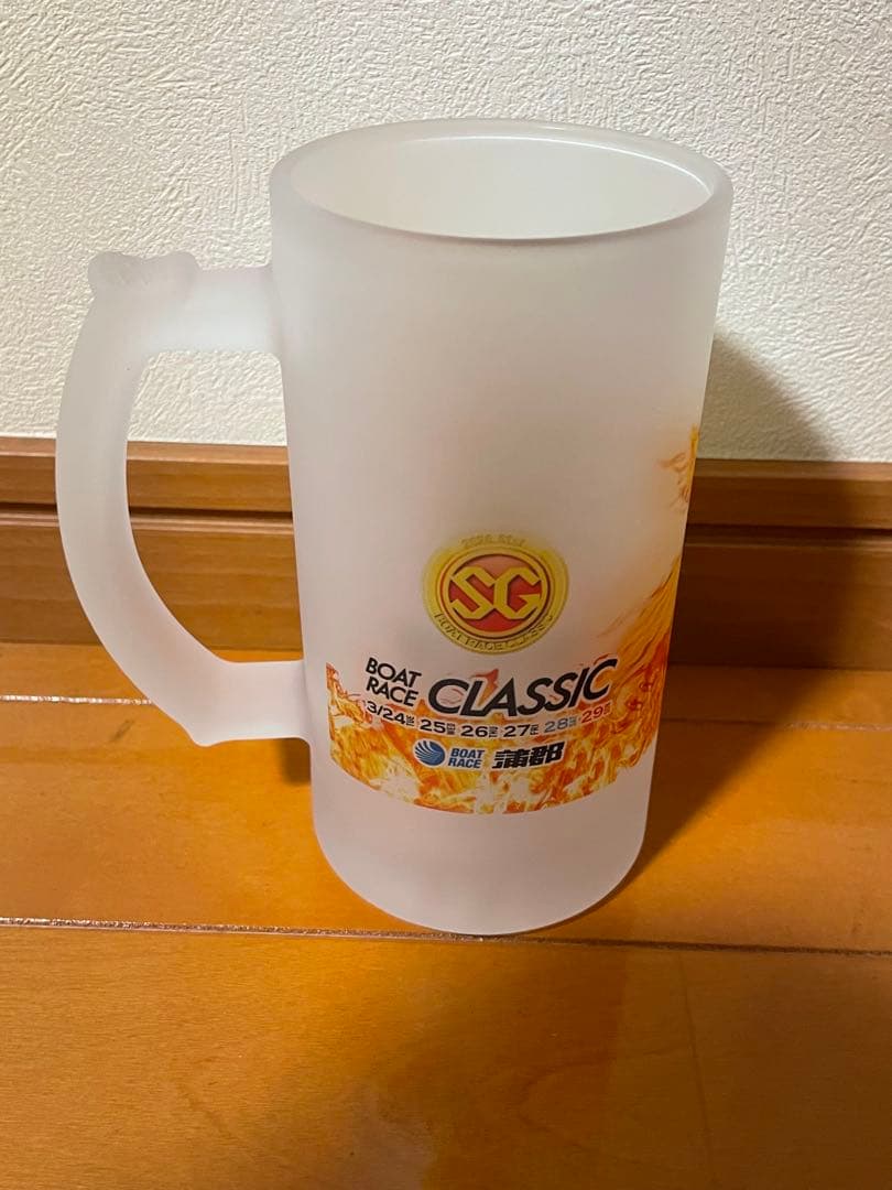 ボートレース蒲郡 池田浩二ビールジョッキ&クリアファイル セット