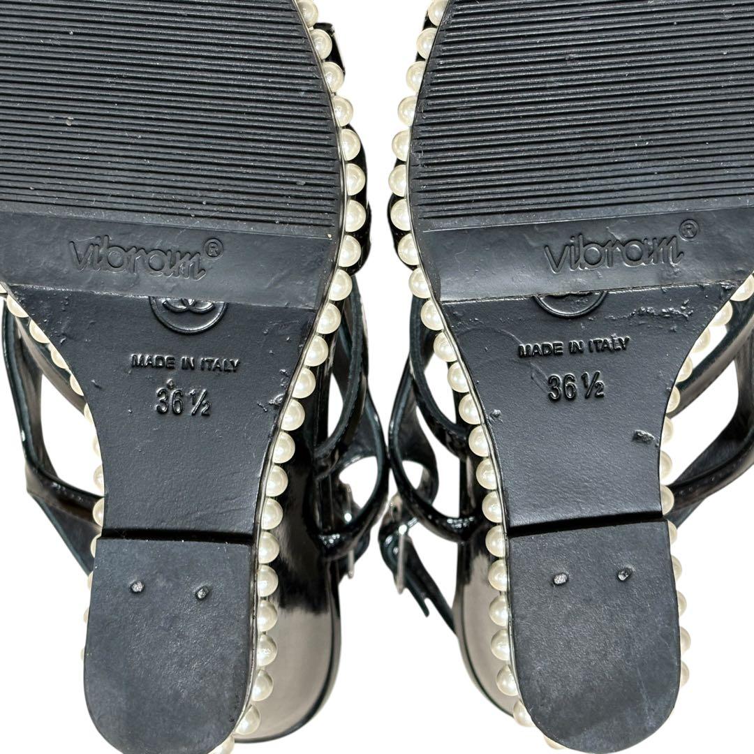 CHANEL シャネル ココマーク パール サンダル 36 1/2｜CHANEL シャネル