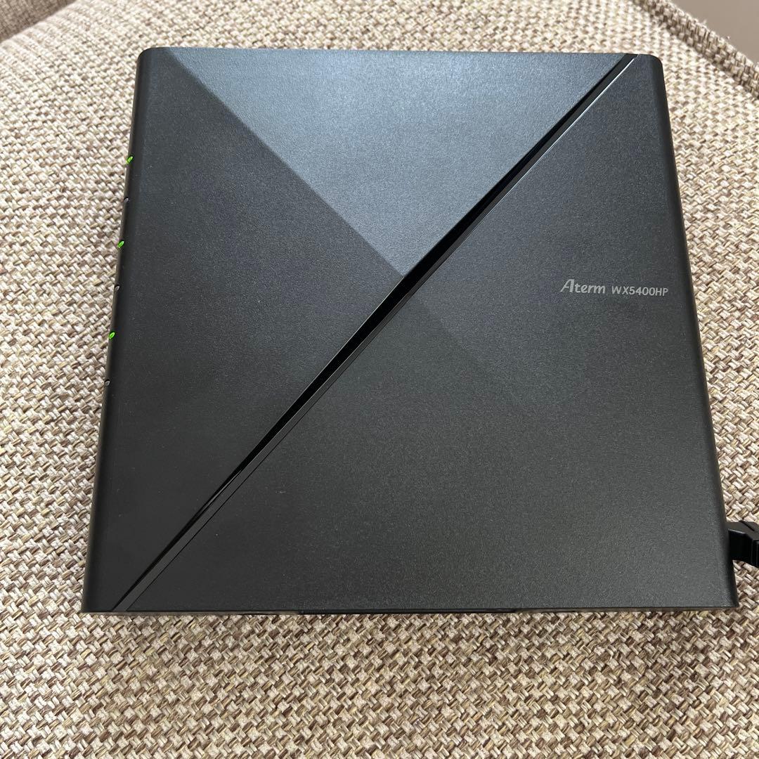 Aterm WX5400HP NEC Wi-Fiルーター 初期化、動作確認済み - メルカリ