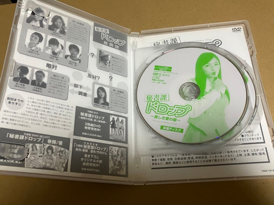 Rio 宝月ひかる 若菜ひかる 持田茜 秘書課ドロップ 直筆サイン入りDVD2本