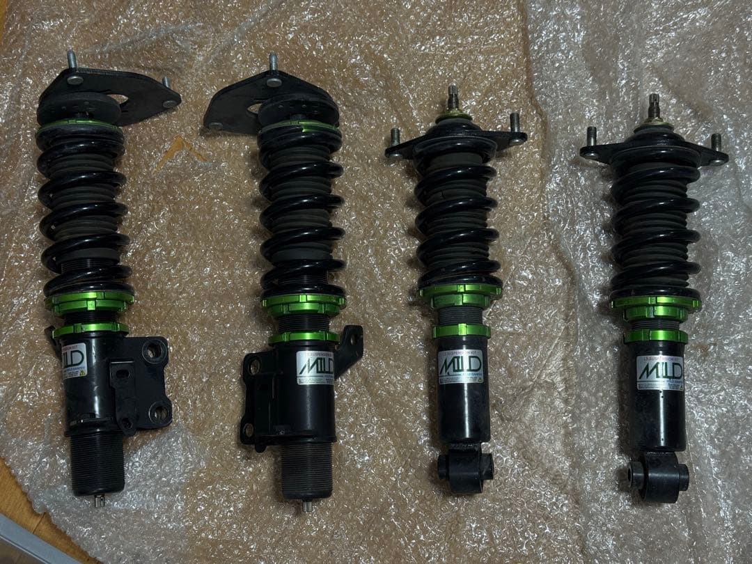 ZN6 ZC6 86 brzコイルオーバーサスペンション mild SUBARU（スバル） 車高調 BRZ ZC6 サスペンション 全長調整式 24段減衰