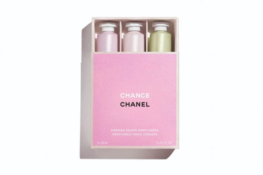 CHANEL CHANCE ハンドクリーム 3本入り 特別限定品 】 シャネル チャンス オー タンドゥル ハンドクリーム 3本