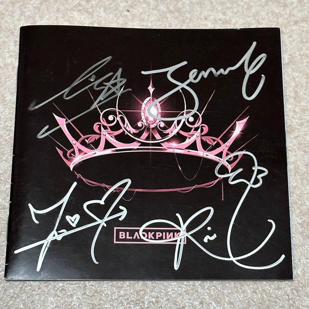 ☆入手困難☆BLACKPINK公式直筆サイン☆4人全員☆ - メルカリ
