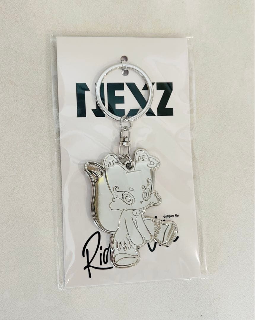 新品】 NEXZ メタルキーホルダー fox2y ネクスジ フォクスティー