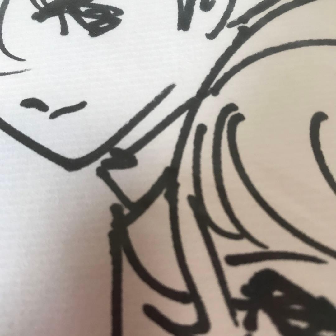 石ノ森章太郎先生 サイン色紙 サイボーグ009 - メルカリ