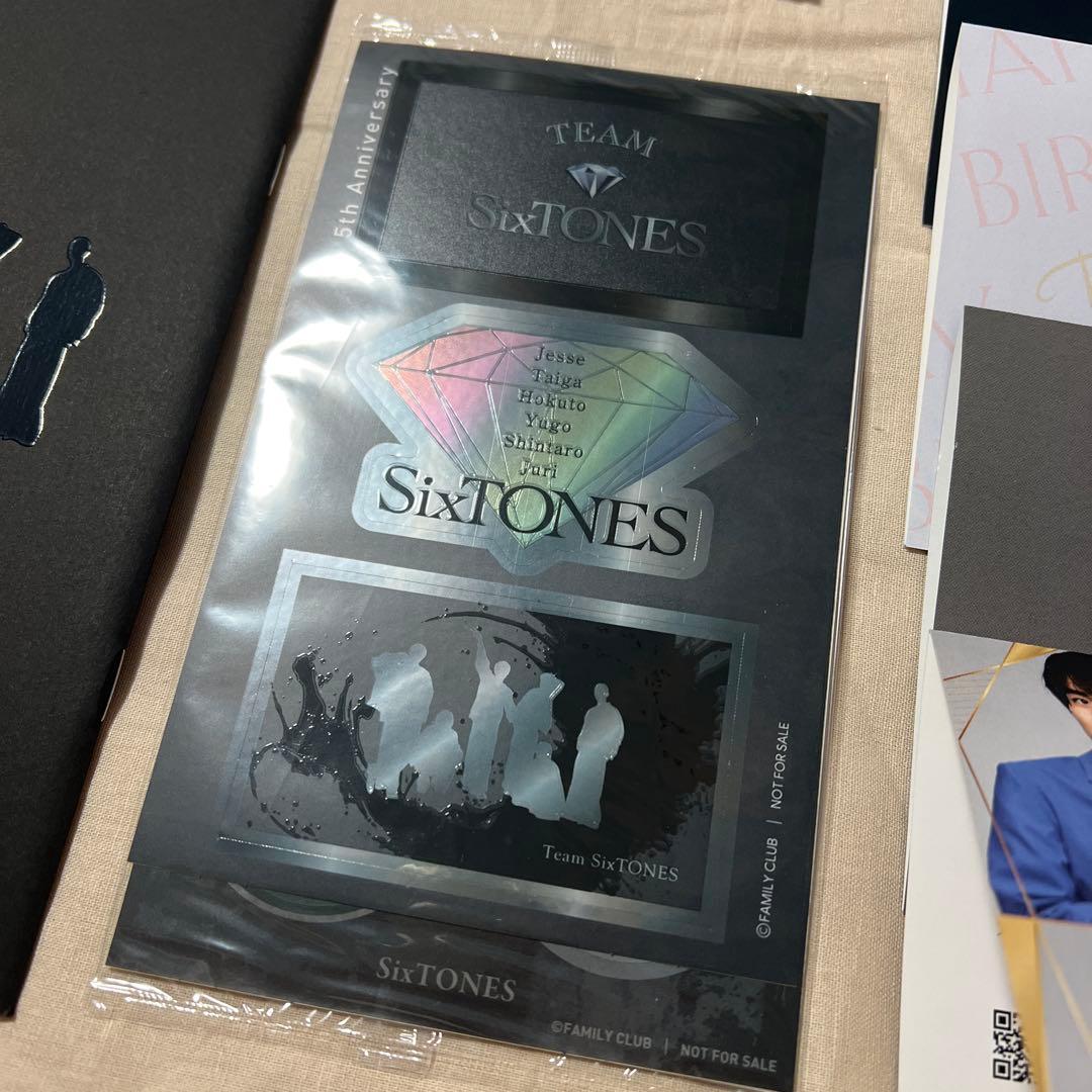SixTONES 会報 5周年記念ちむすとステッカー まとめ売り - メルカリ