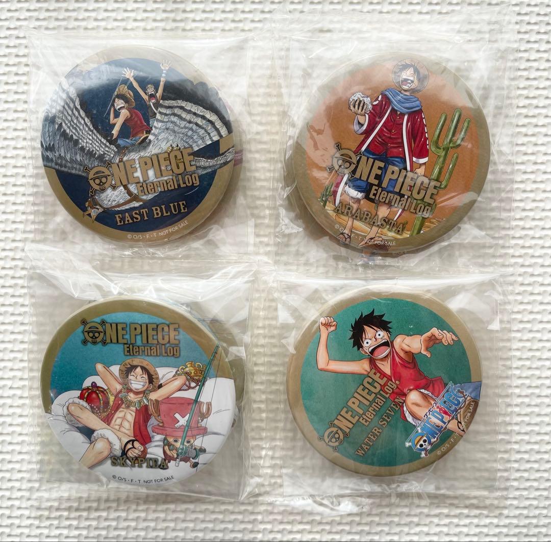 ワンピース エターナルログ 楽天ブックス購入特典 缶バッジ 新品フル