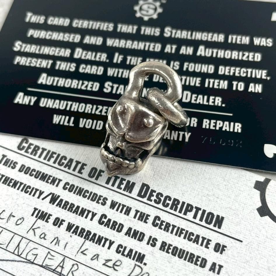 ギャラ付き スターリンギア マイクロ カミカゼ デビル ペンダント