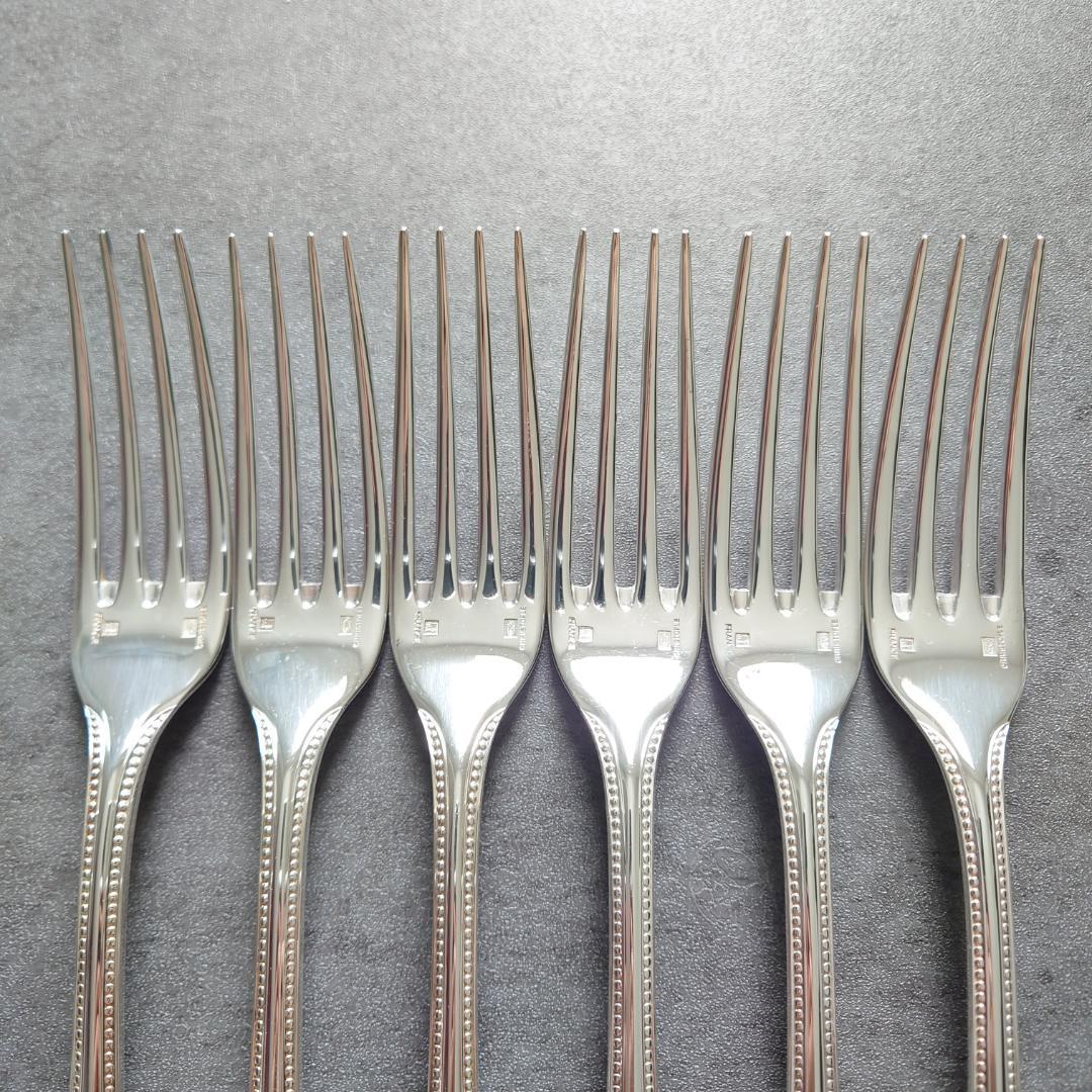 美品 クリストフル パール テーブルフォーク 6点 - メルカリ
