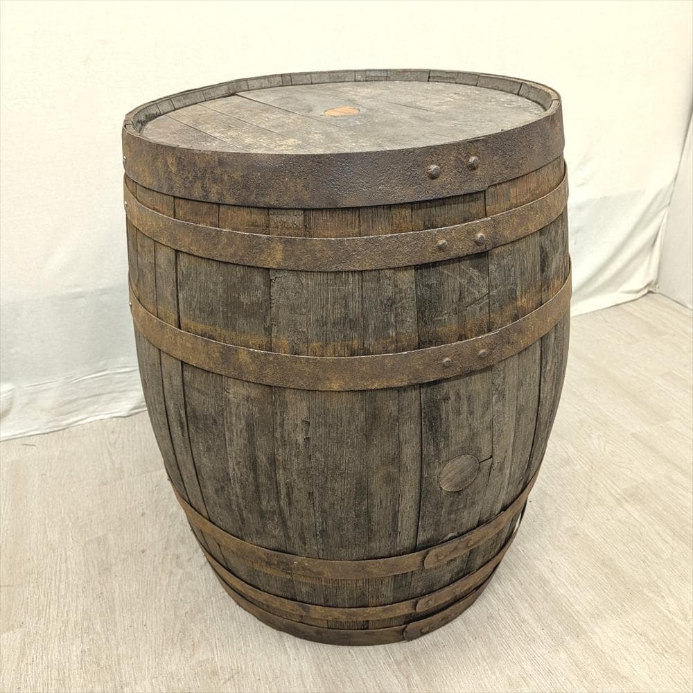 樽　タル　バレルテーブル　カウンターテーブル　立ち呑み　バー　カフェ　空樽　C yf-094_1.jpg