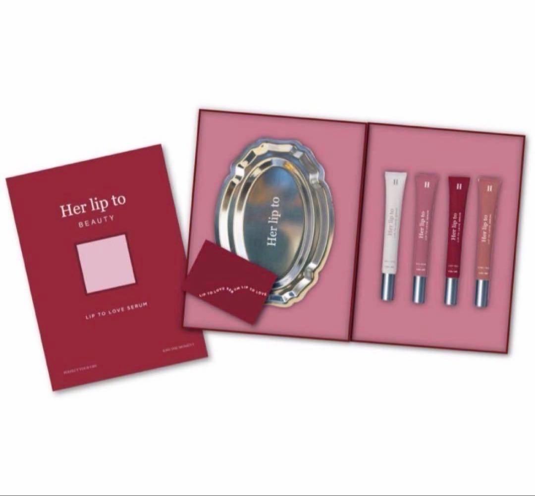 リップグロス LIP TO LOVE SERUM herlipto LIP TO LOVE SERUM