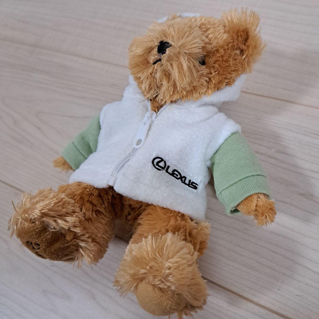 LEXUS レクサス くま ぬいぐるみ 迷彩柄パーカー ノベルティ 人形