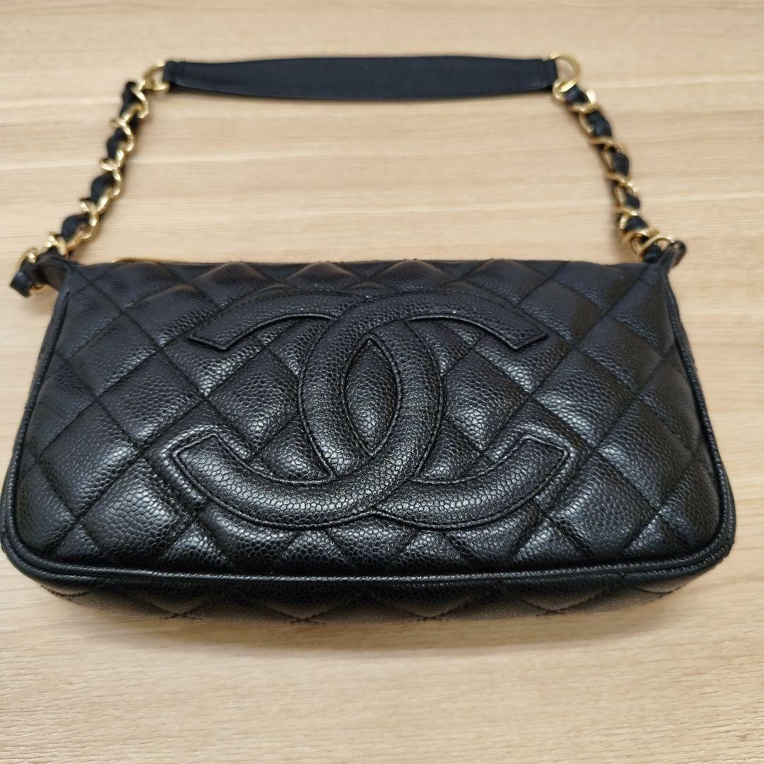 シャネル マトラッセ キャビアスキン シャネル マトラッセ Wフラップバッグ ペールグリーン キャビアスキン