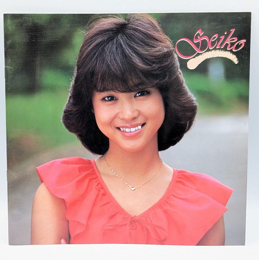 松田聖子 1981年 コンサートツアーパンフレット 昭和アイドル 当時物