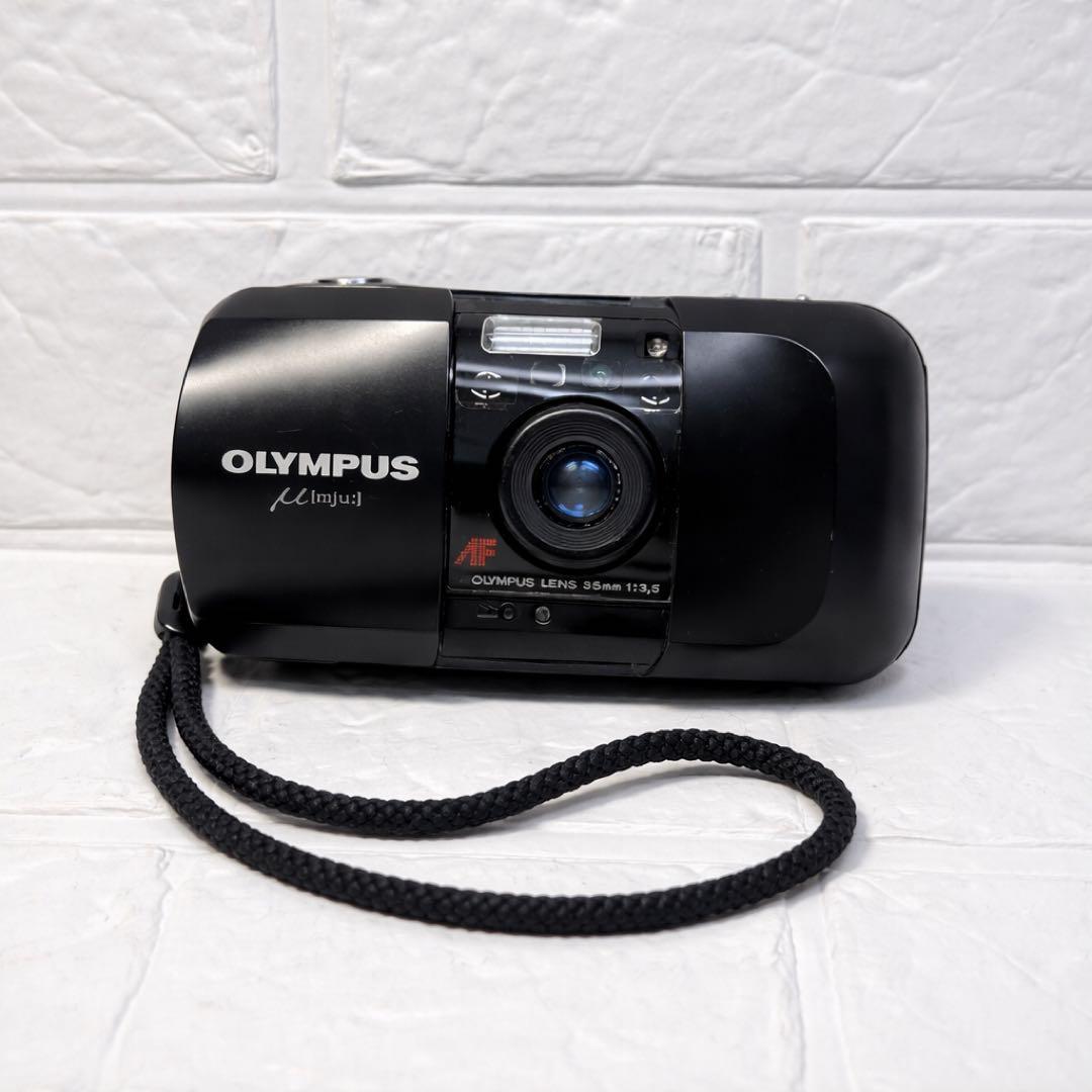 OLYMPUS μ mju 35mm 1:3.5 フィルムカメラ 初代 - メルカリ