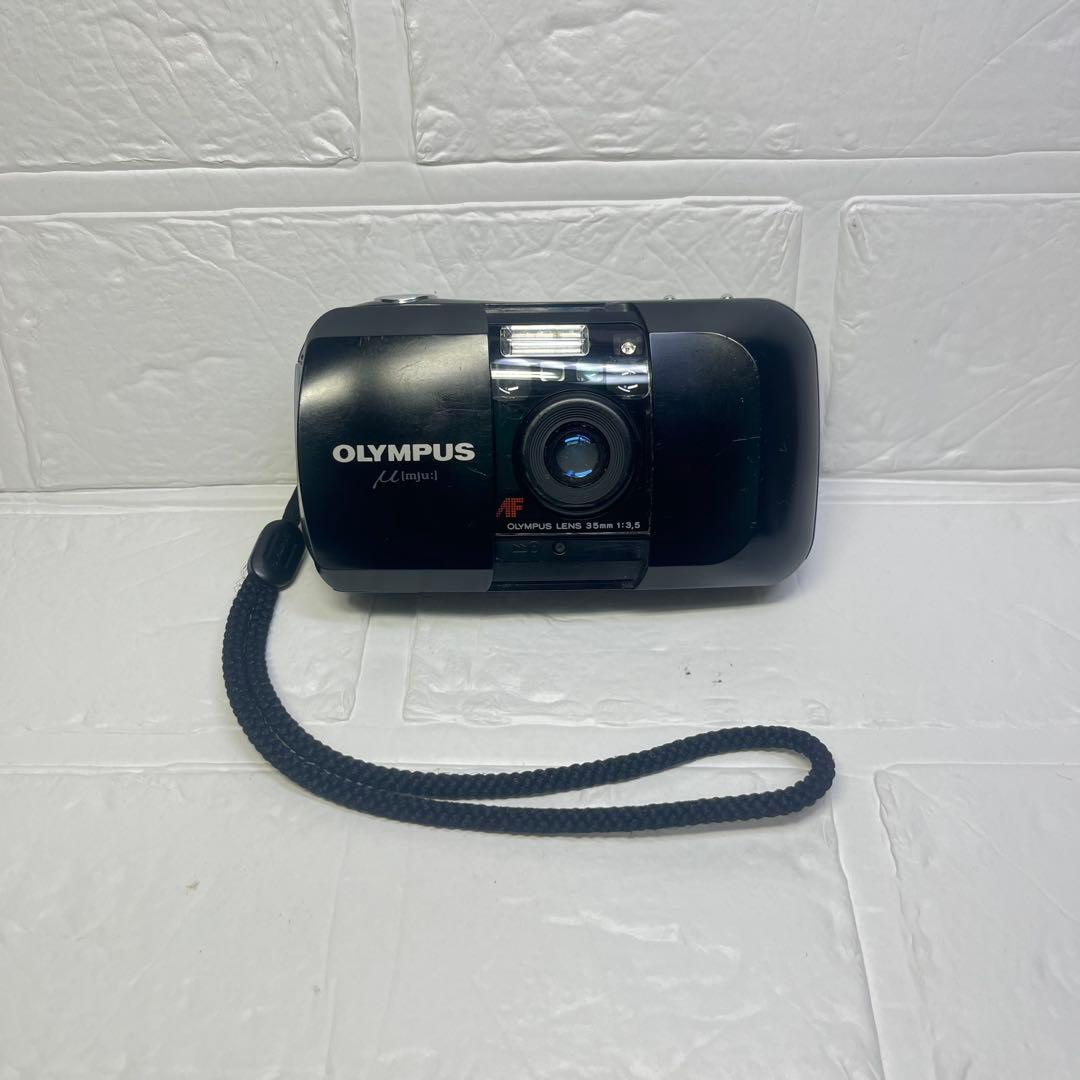 OLYMPUS μ mju 35mm 1:3.5 フィルムカメラ 初代 - メルカリ