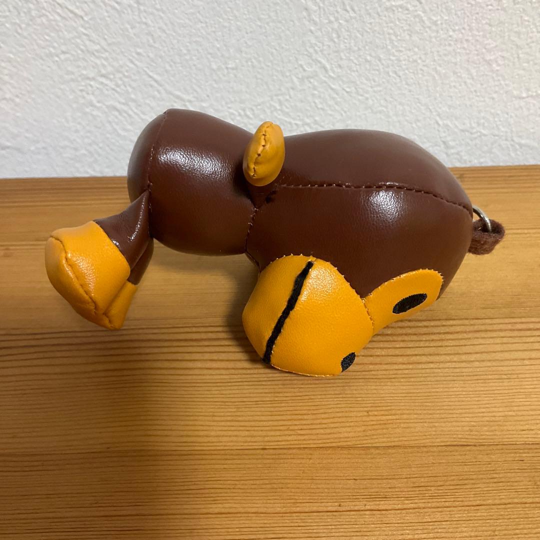 BAPE エイプ ベビーマイロ 合成皮革 キーチェーン - メルカリ