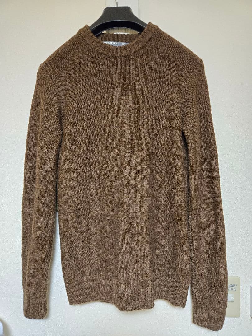 ICEBREAKER メリノウール セーター M ブラウン - メルカリ