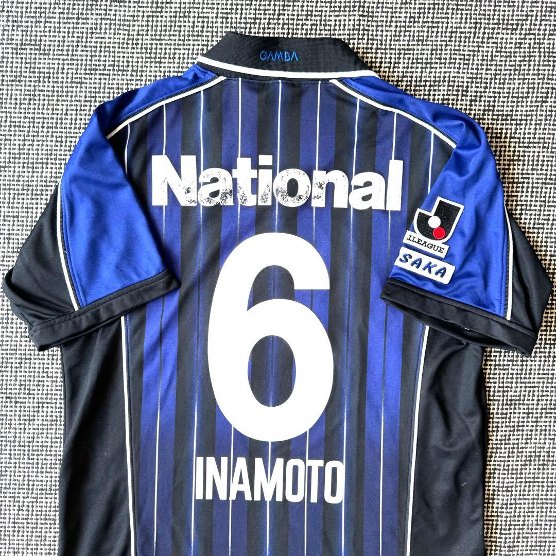 ガンバ大阪ラストゲーム着用】稲本潤一 ＃6 ガンバ大阪 01／02(H