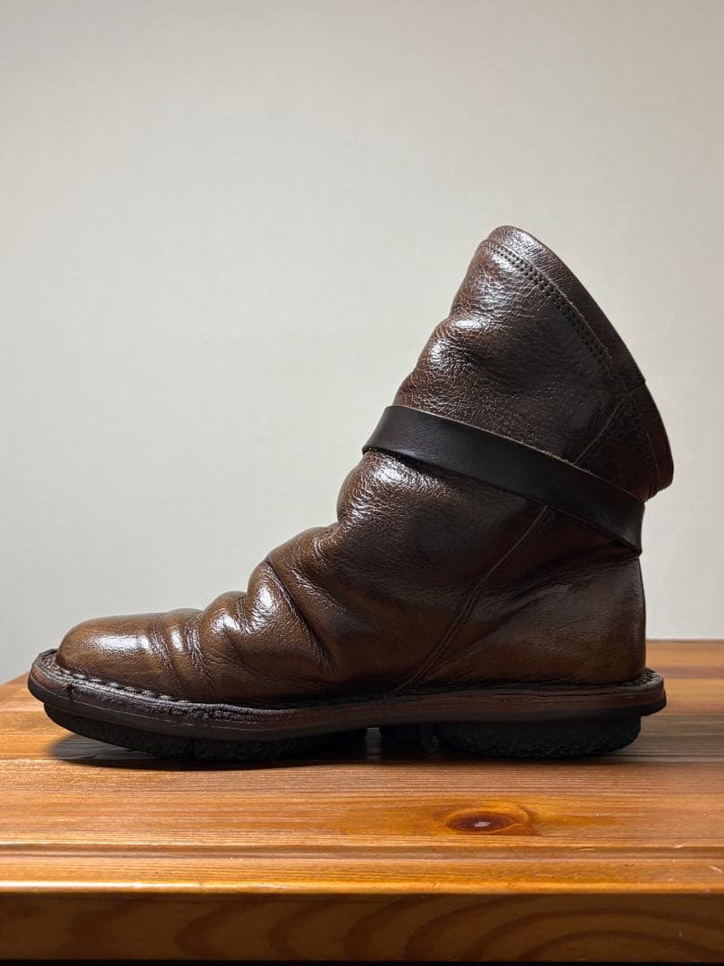 trippen Bomb トリッペン ボム ショートブーツ 裏地ムートン ボア