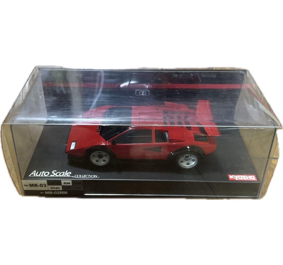 京商ミニッツ　ランボルギーニ　カウンタック LP500S レッド 楽天市場】京商オリジナル 1/12 LAMBORGHINI COUNTACH LP500S (レッド