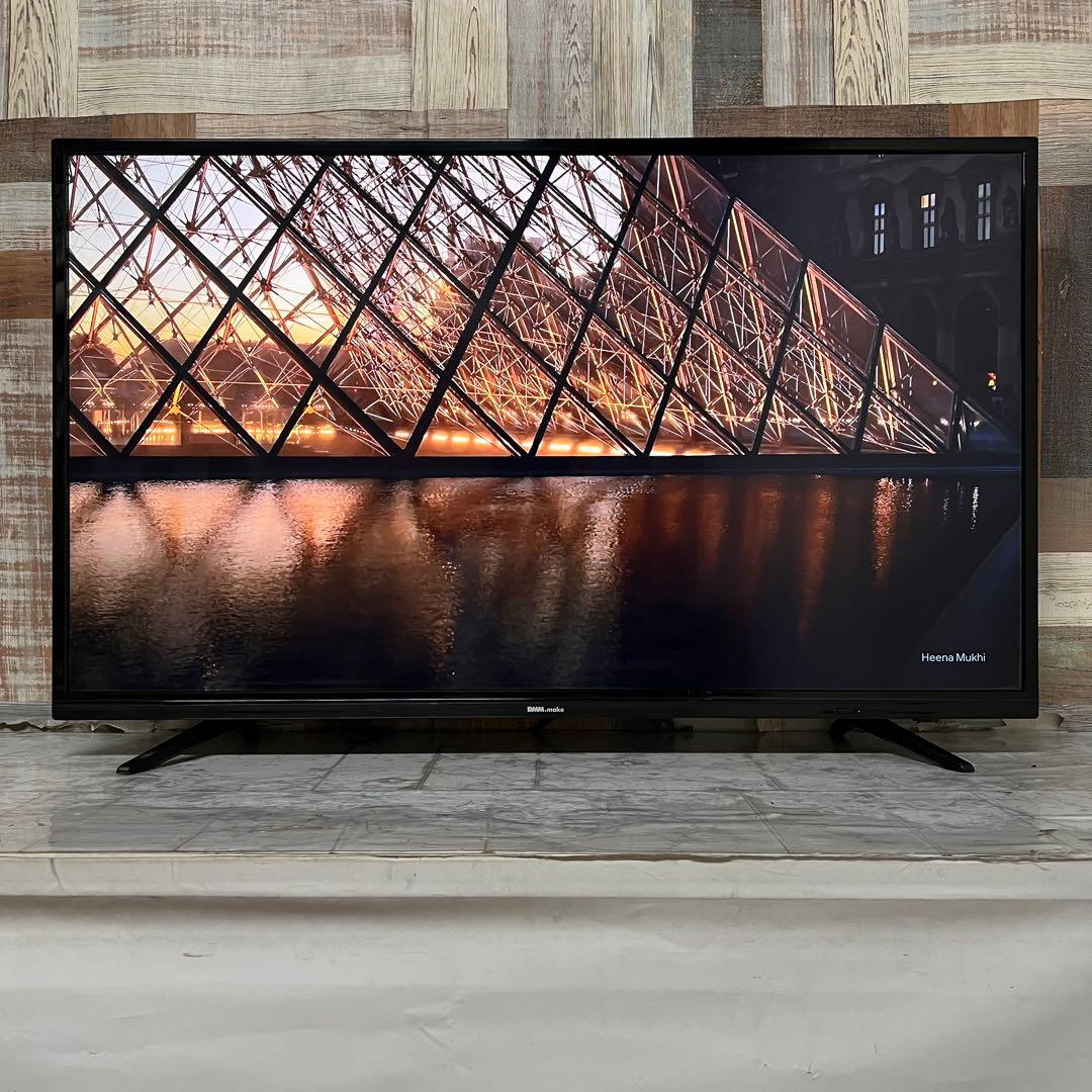 即日受渡❣️全国送料込4年前購入DMM43型4KディスプレイHDMI×3