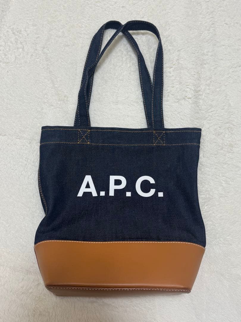 A.P.C. デニムアクセルトートバッグ スモール Axel スモールトートバッグ｜UNISEXE / SACS｜A.P.C. | アーペーセー
