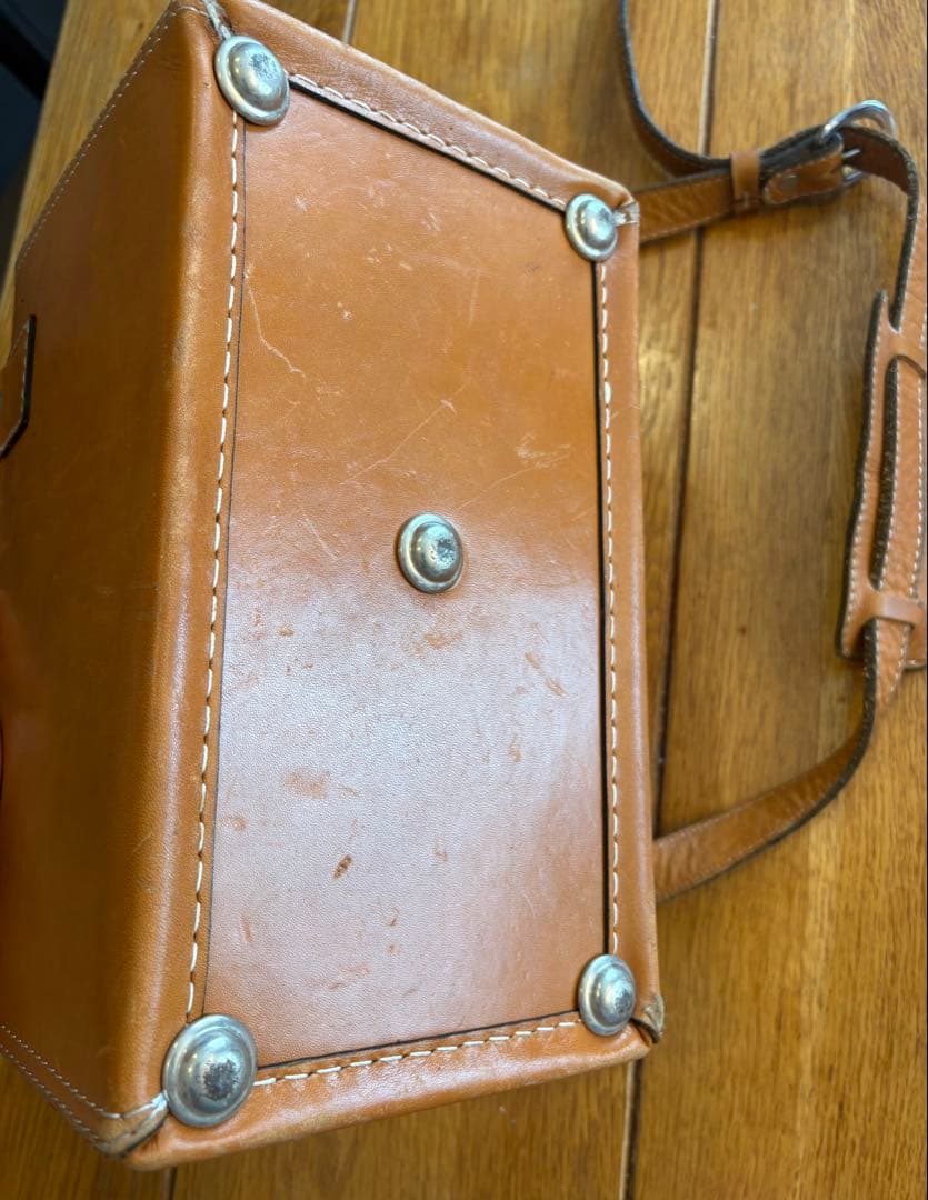 希少！CONTAX コンタックス ZEISS 西ドイツ 純正 本革カメラバッグ