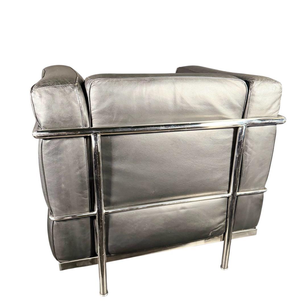 HR730 【本総革】ル・コルビジェ LC2 リプロダクト シングルソファ