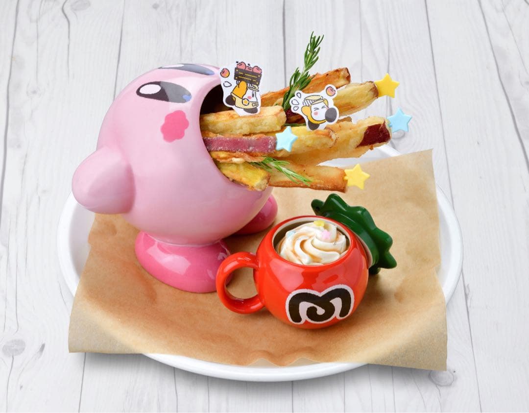 ミ*ロ様 カービィ すいこみ サラダボウル カービィカフェ - メルカリ