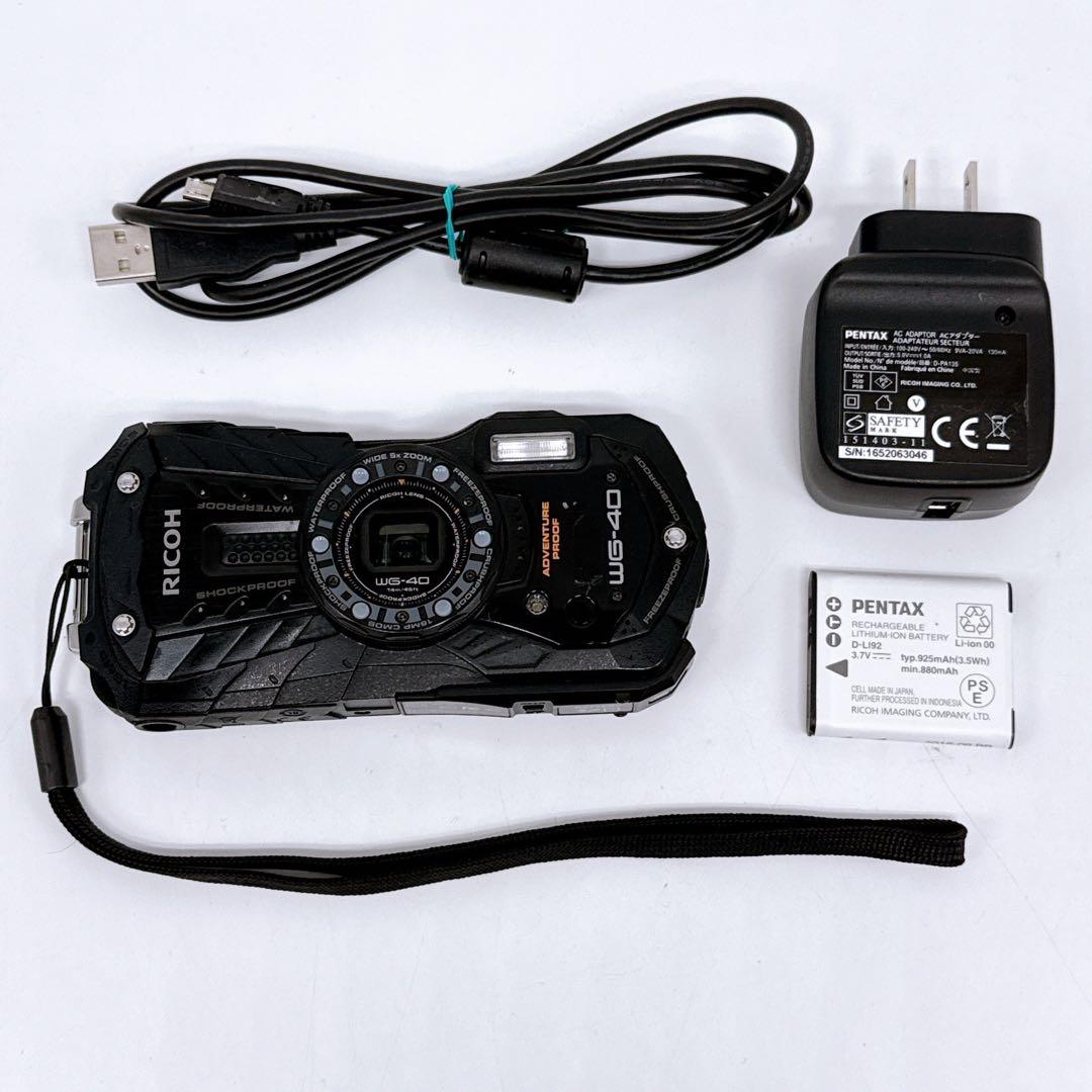 RICOH リコー WG-20 防水 防塵 耐衝撃 現場 耐寒 タフカメラ