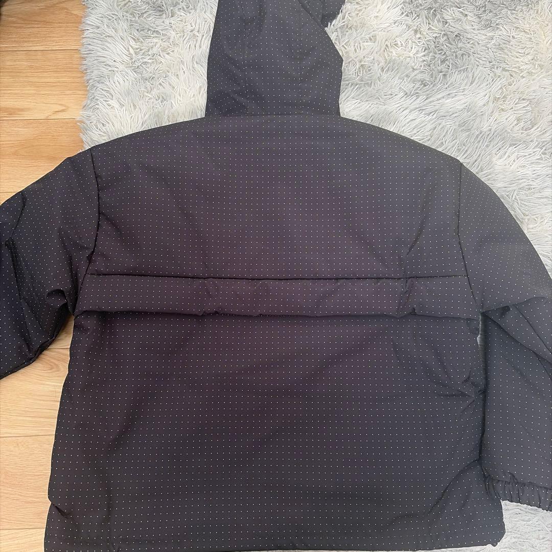 B.Base ドット柄 フード付きアノラックジャケット - メルカリ