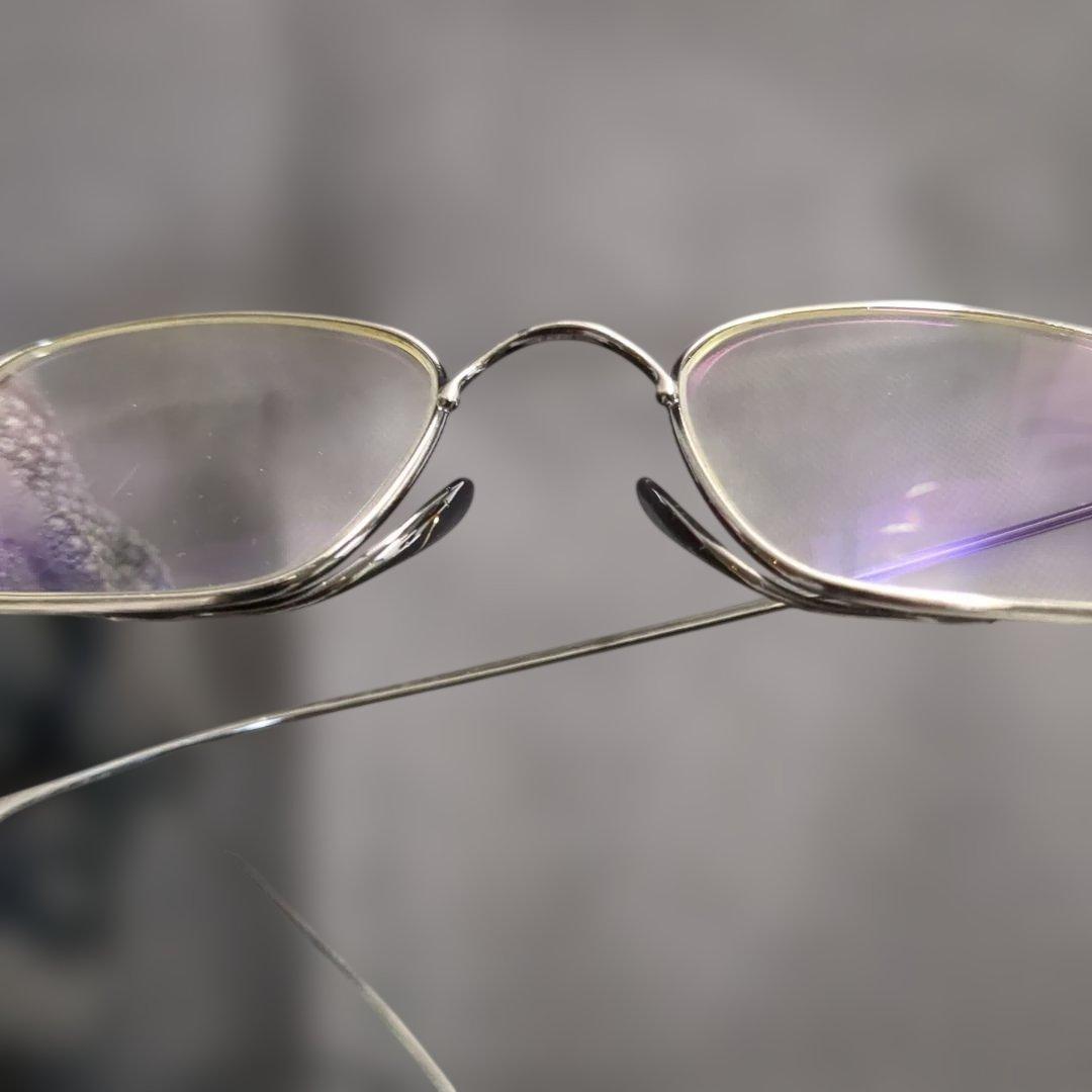 G.B.Gafas メガネ ヴィンテージ シルバー