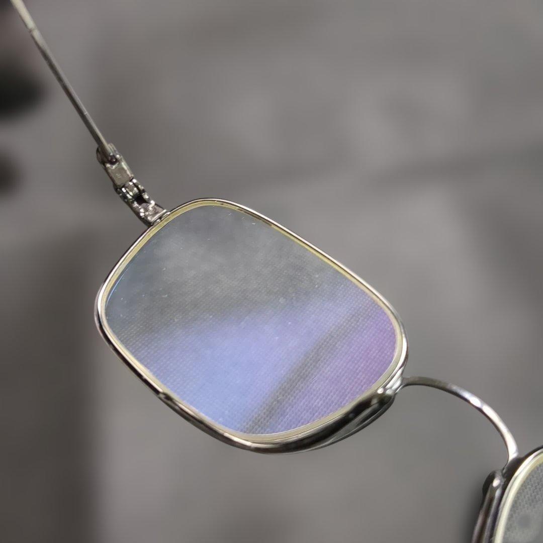 G.B.Gafas メガネ ヴィンテージ シルバー