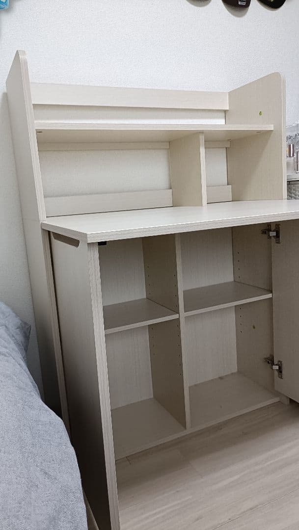 ニトリ ライティングデスク タンブレロ ホワイト 【送料込】【迅速発送