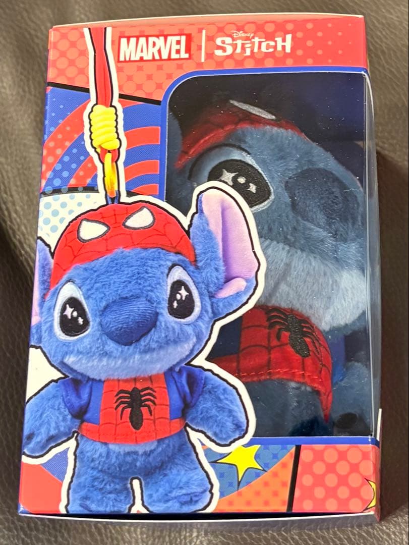 MARVEL×スティッチ COSBI スパイダーマン ホットトイズ ぬいぐるみ