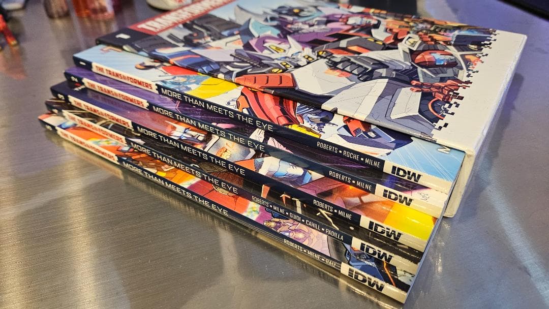 トランスフォーマー アメコミMTMTE モアザンミーツジアイシリーズ5冊