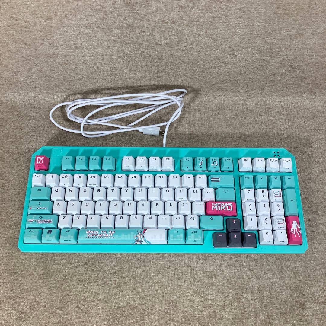 初音ミク ゲーミングキーボード RA09 TG K3 GEN II (62258 - メルカリ