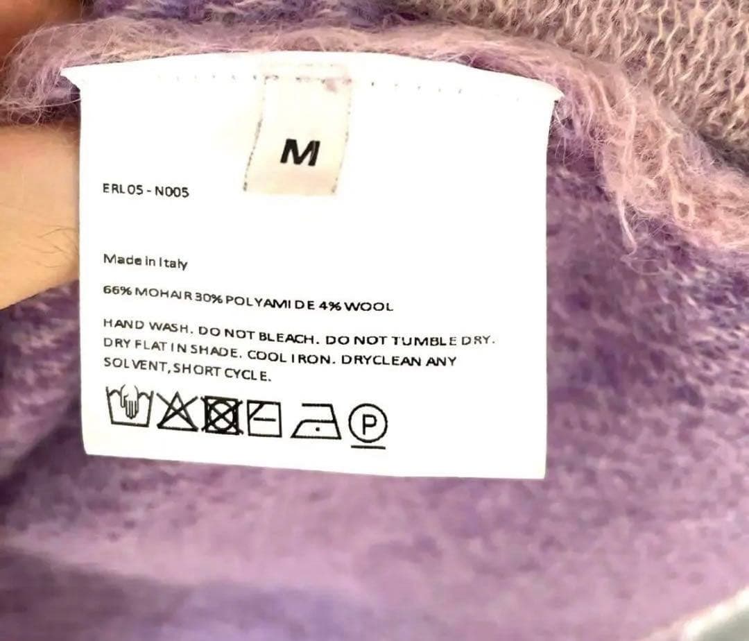 ERL 22AW gradient mohair sweaterアイドル多数着用 - メルカリ